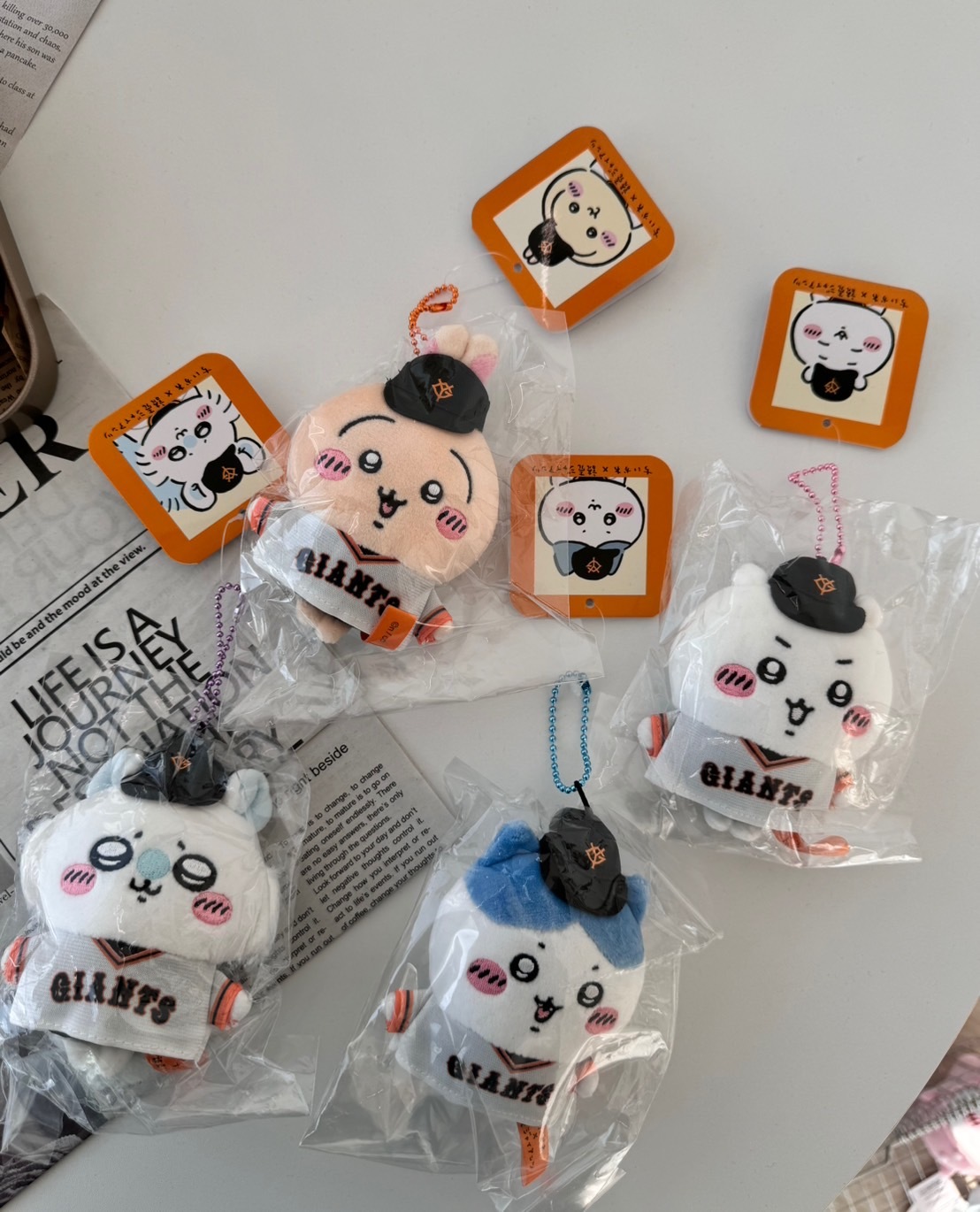 #現貨 Chiikawa 吉伊卡哇 巨人棒球系列