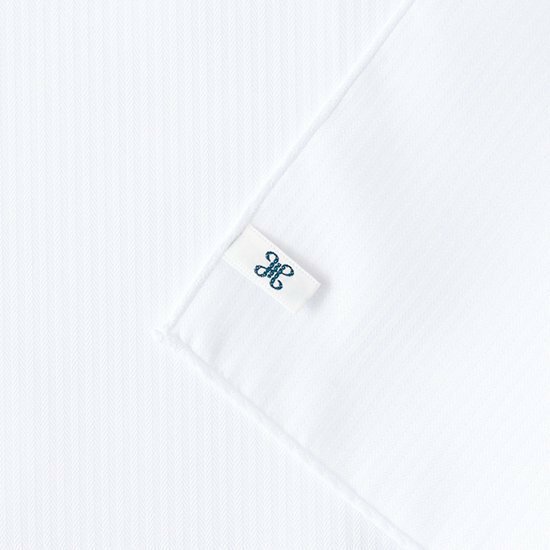 白色防皺純棉手巾