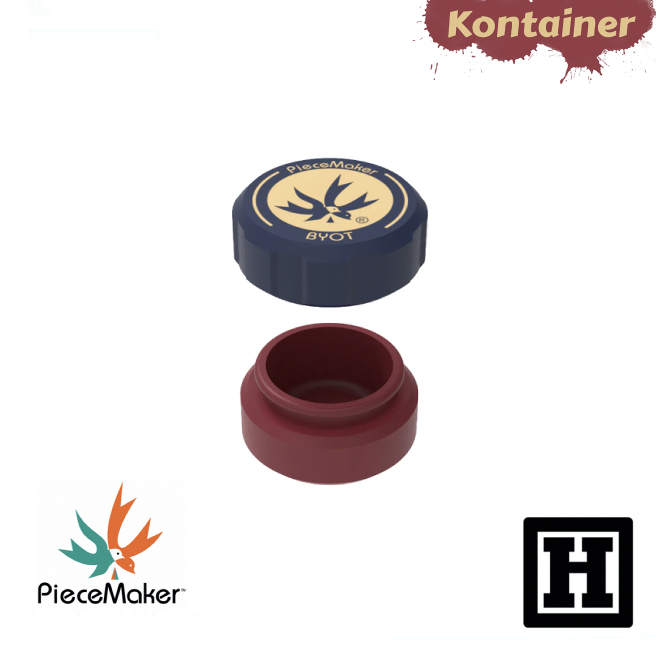 Piecemaker Kontainer 矽膠儲存罐