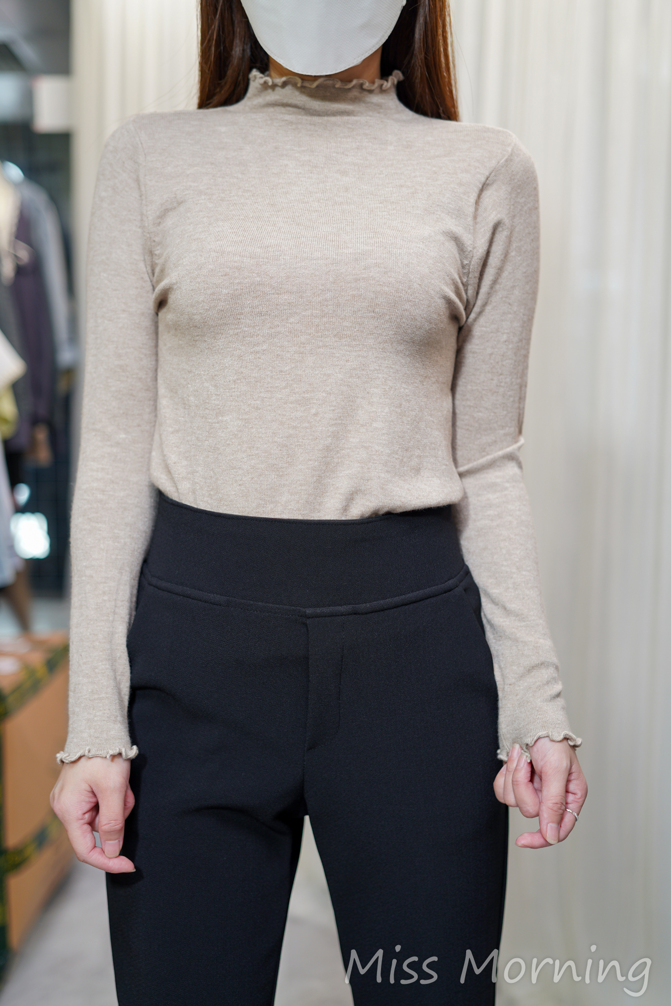 波浪邊邊款上衣(14180)