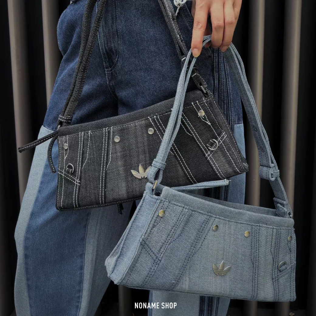 ADIDAS Originals OG 復古牛仔 單肩 腋下包 兩色