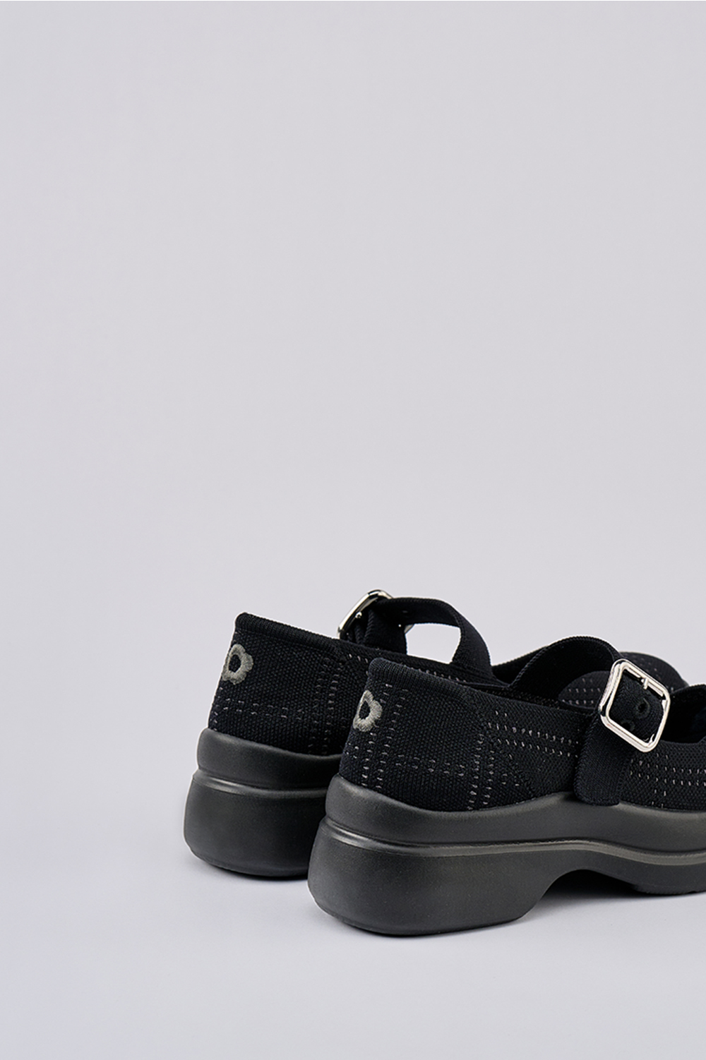 Kiki Platform Shoes Black Plaid| inooknit