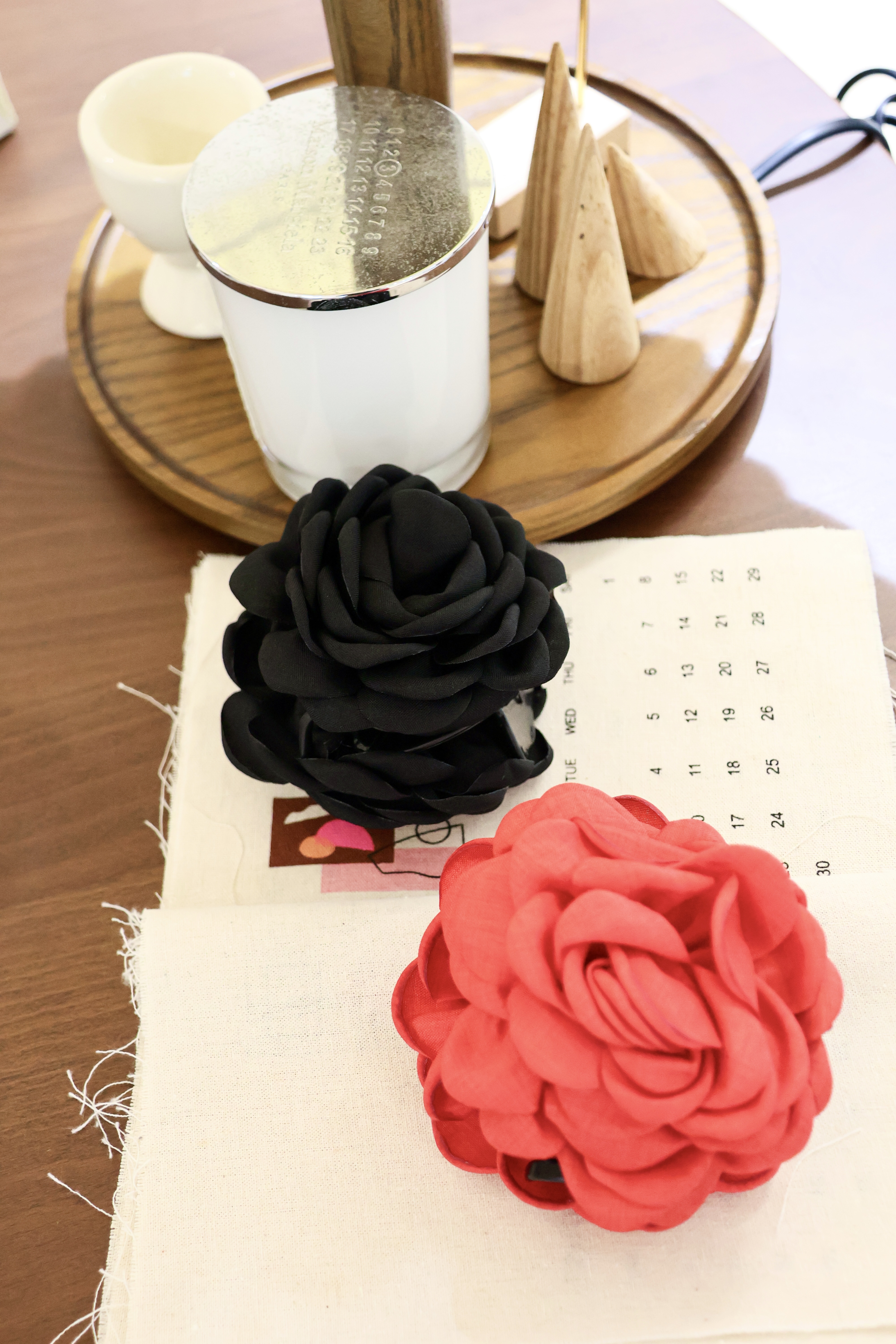 清純玫瑰花髮夾🌹