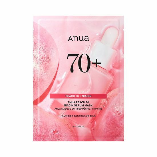 ANUA Peach 70 Niacin Serum Mask [10PCS]