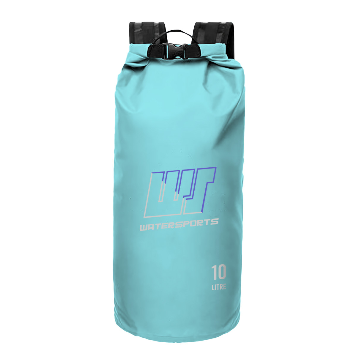 PVC 圓桶防水背包 10升 - 湖水綠