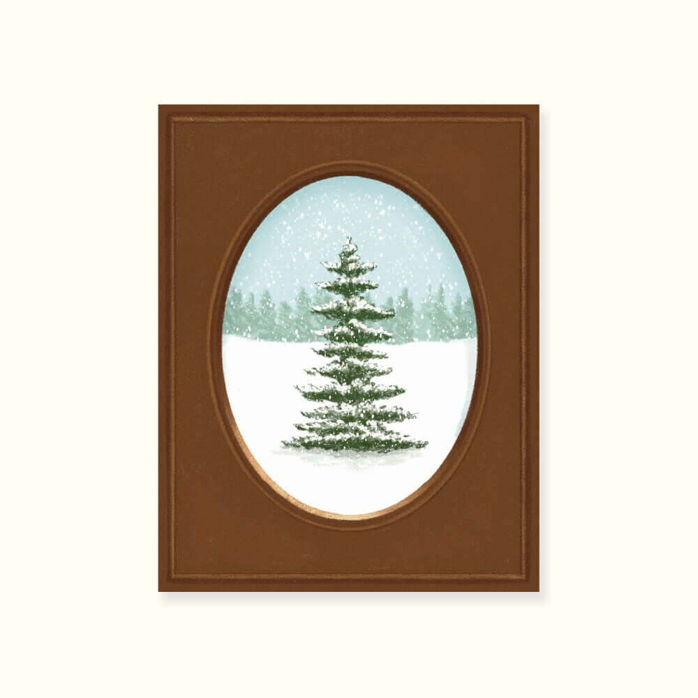 明信片┃樹木呢喃