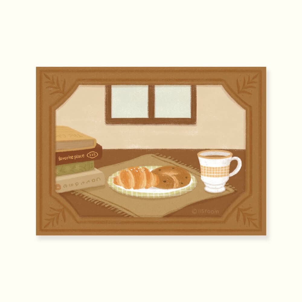明信片┃甜點時光