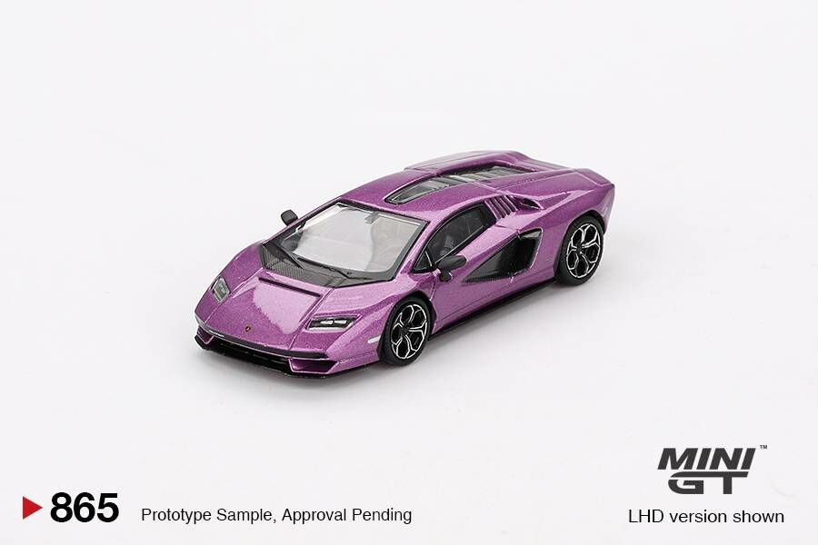 Mini GT #865 Lamborghini Countach LPI 800-4 Viola 30th