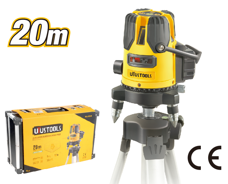 UY008  "UY" 平水儀  0-20M (4V1H) (連腳架) - 綠光