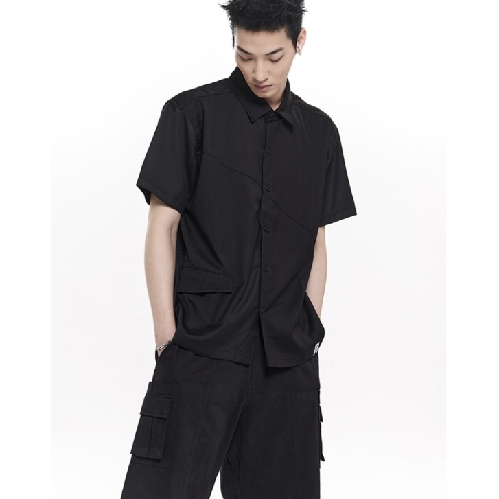 【Focus Store】現貨秒發 EGO FETCH Multi-Pocket Shorts 多口袋工裝短褲 黑色 PH1-23SSBPT0025