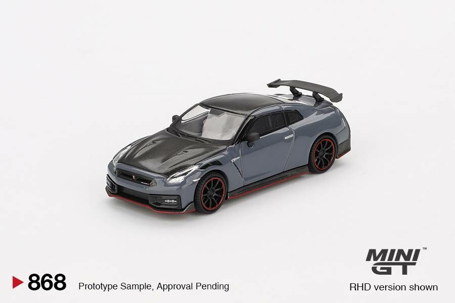 【預訂】Mini GT #868 Nissan GT-R Nismo 2024 NISMO Stealth Gray