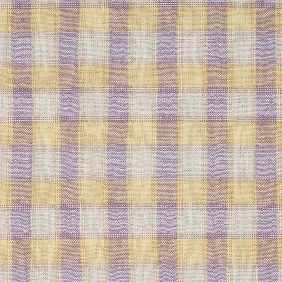 法國泡泡紗方格紋手巾＿黃色格紋