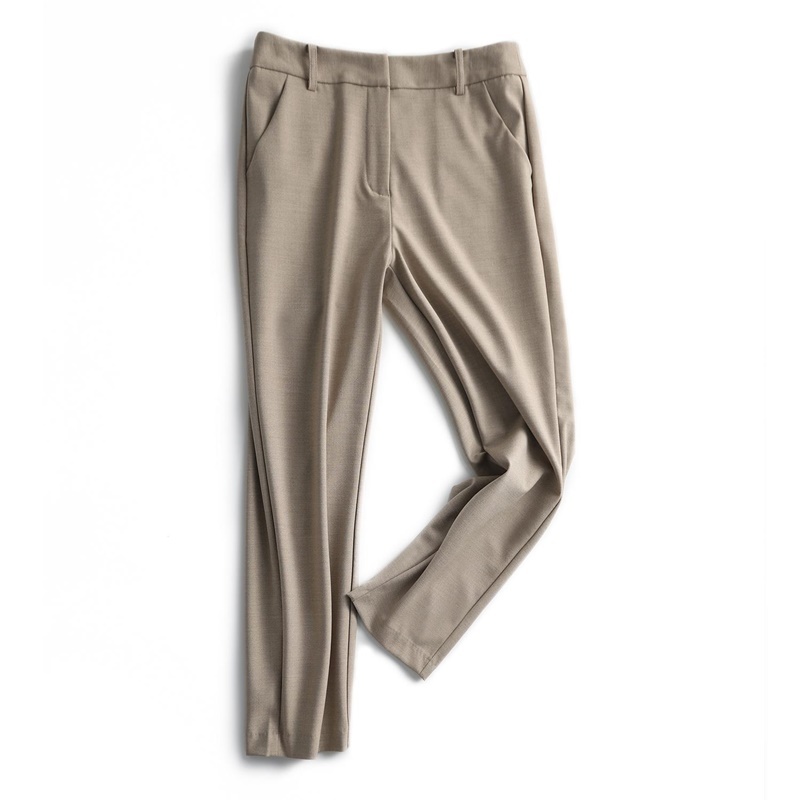 【零碼出清不退換】直筒剪裁九分西裝褲