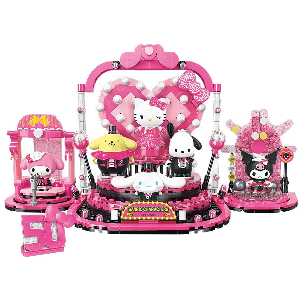 《Qman 啟蒙積木 》keepplay 三麗鷗 50周年紀念 百老匯 K20850