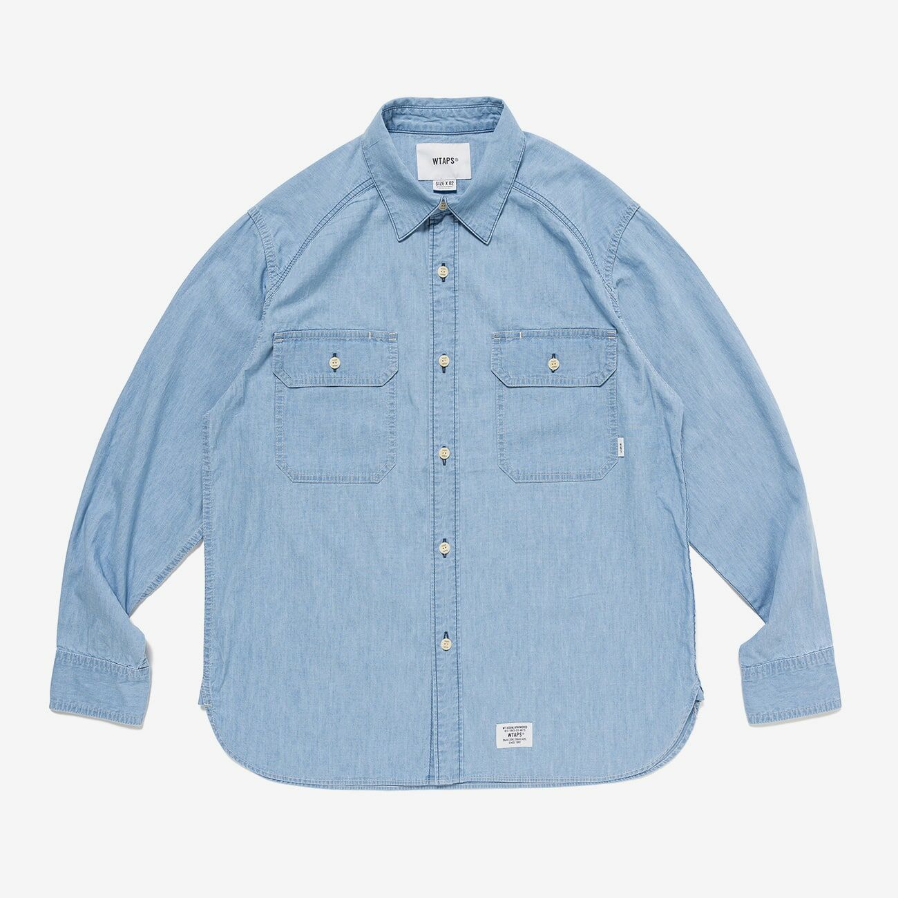 WTAPS 23ss CBW LS COTTON.DENIM 01 デニムシャツ