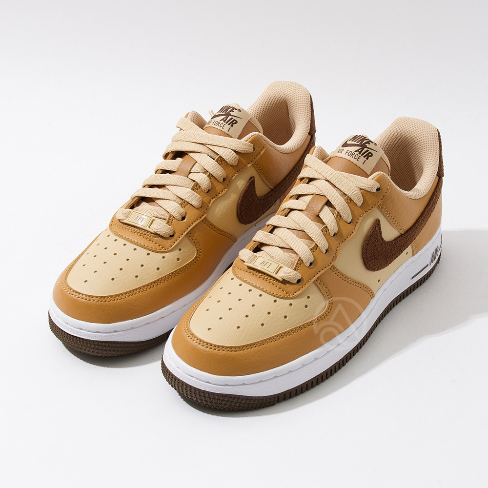 Nike Air Force 1'07 Next Nature 女 咖 麂皮 低筒 AF1 休閒鞋 HQ3905-200