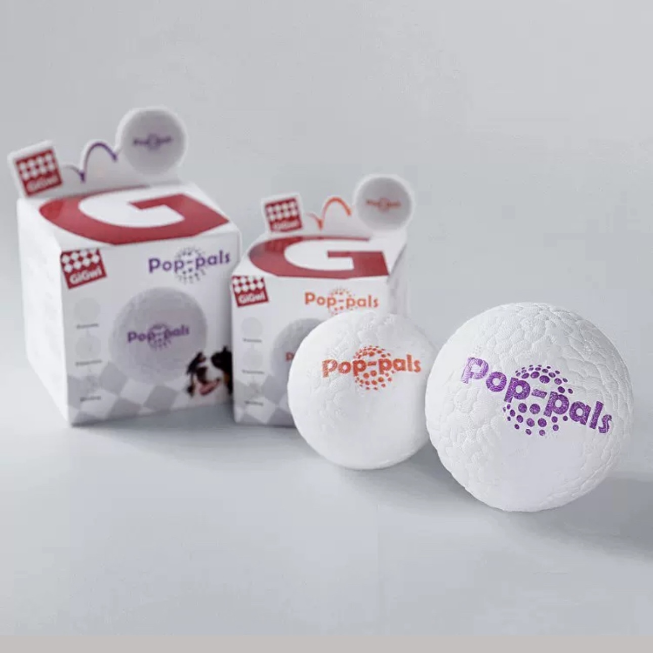 GIGIWI宠物玩具 爆爆球 高弹性