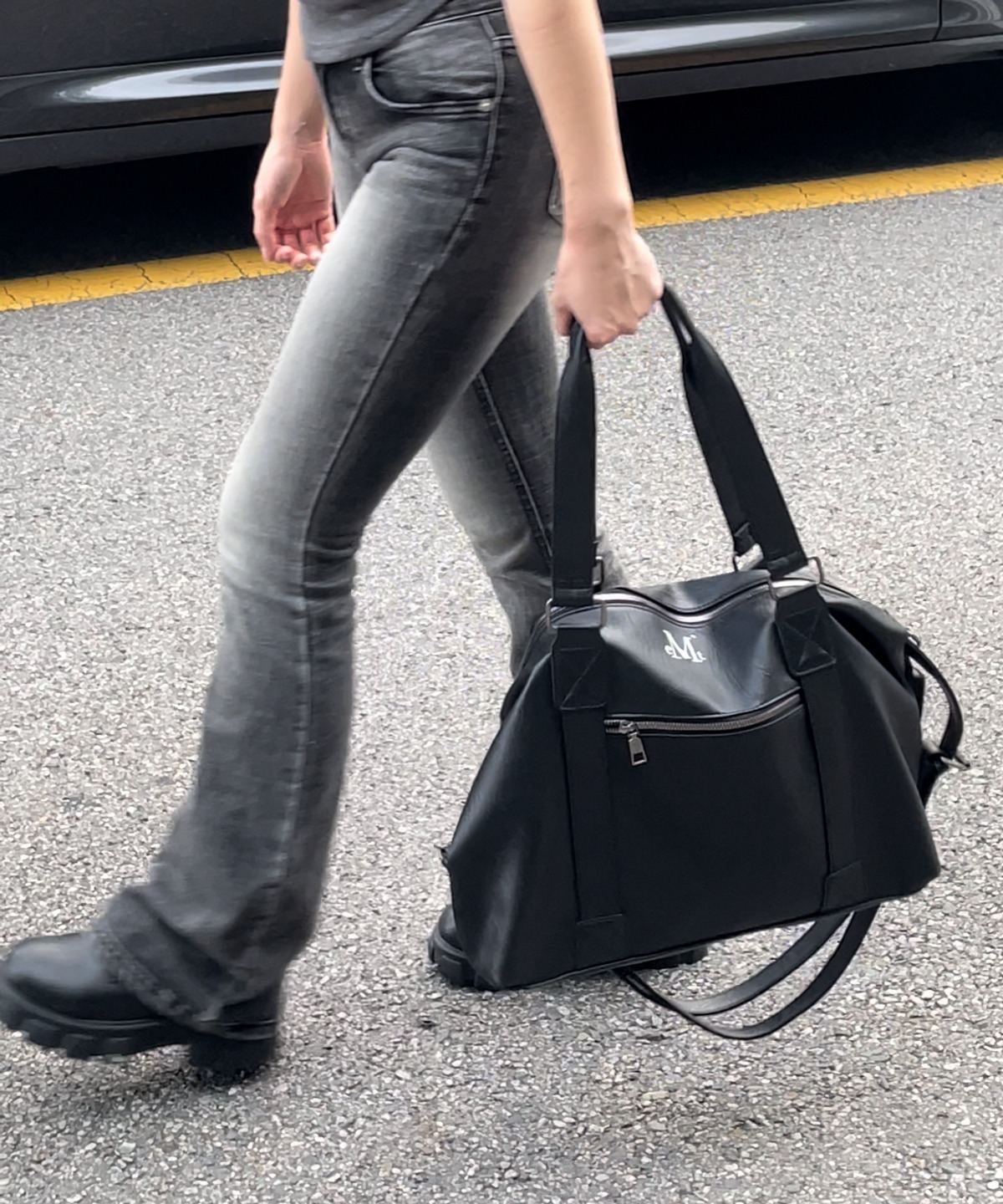 ハンドバッグ MUCENT Prime Wrinkle Leather Tote Bag PRIME WRINKLE LEATHER TOTE BAG - MUCENT | 60% - Asian
