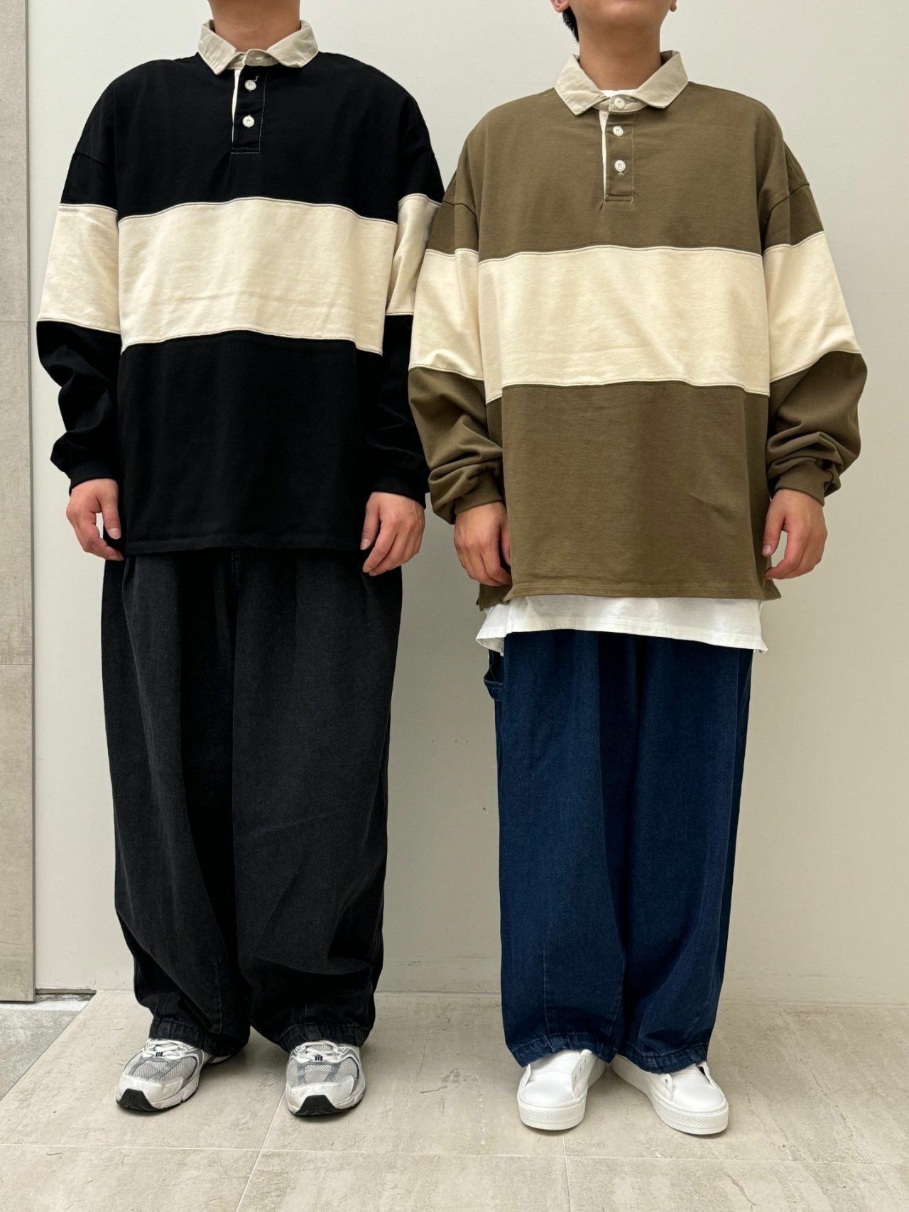 橫間長袖PoloTee FARMERS-040T