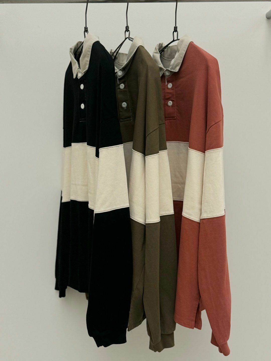 橫間長袖PoloTee FARMERS-040T