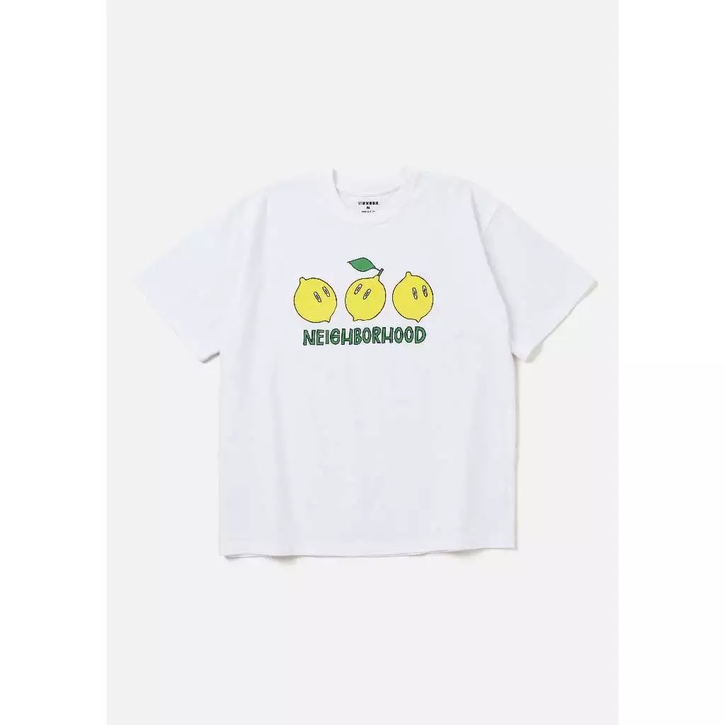 2024AW NEIGHBORHOOD NH TEE SS-20 NBHD 檸檬 短T 現貨 242PCNH-ST20