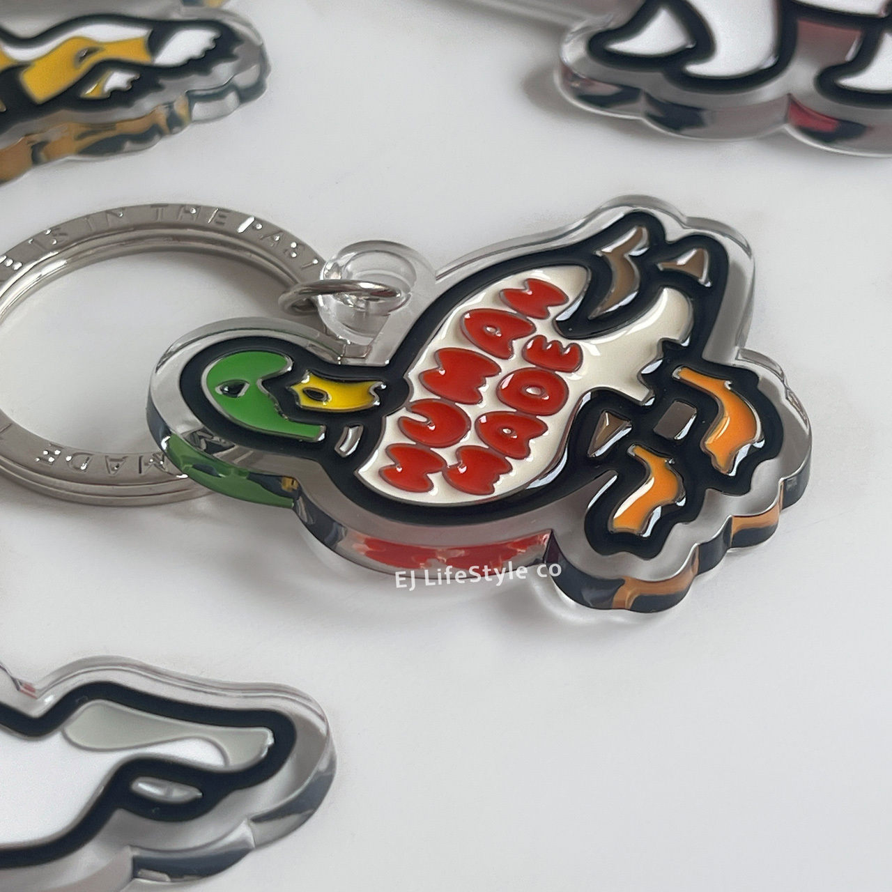 HUMAN MADE ANIMAL KEYCHAIN 壓克力 鑰匙圈 吊飾 北極熊 老虎 兔子 鴨子 / 現貨