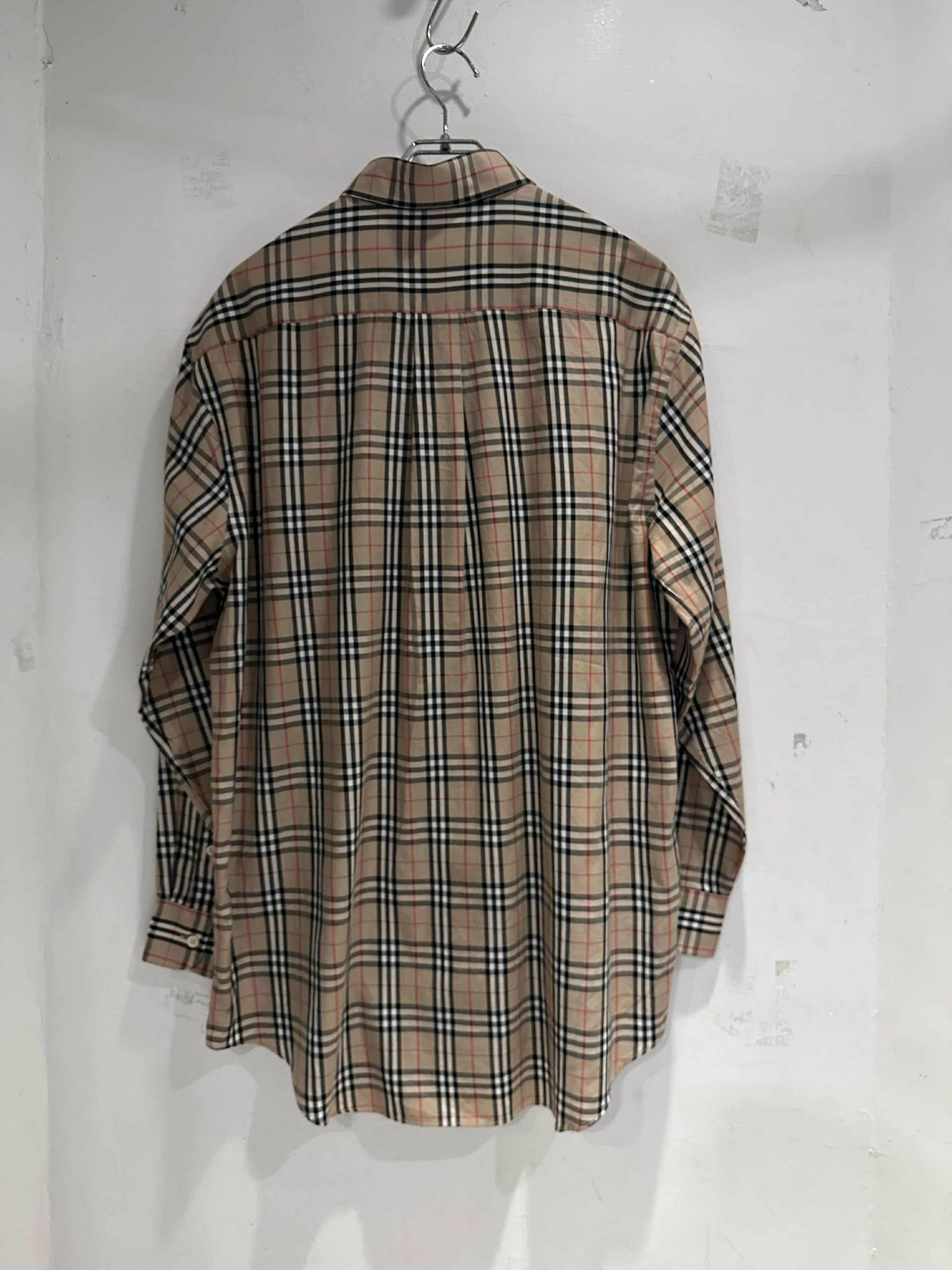 BURBERRY Cotton Check L/S Shirt
