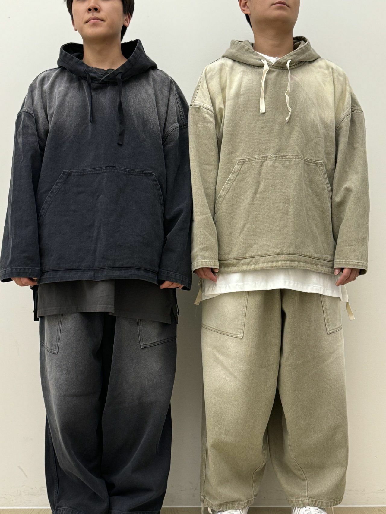 洗水淨色連帽衛衣 FARMERS-047JK