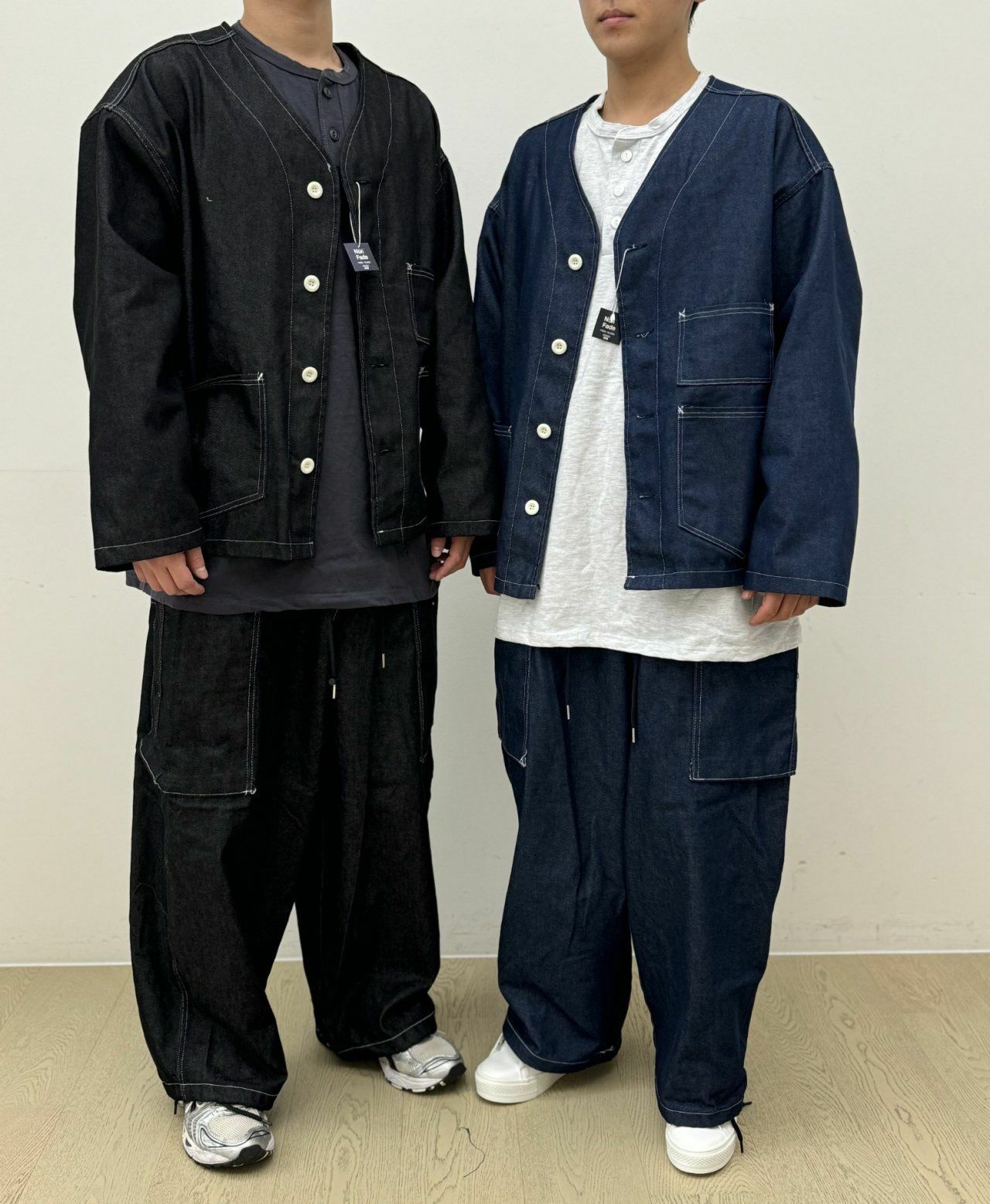 V領牛仔褸 FARMERS-048JK