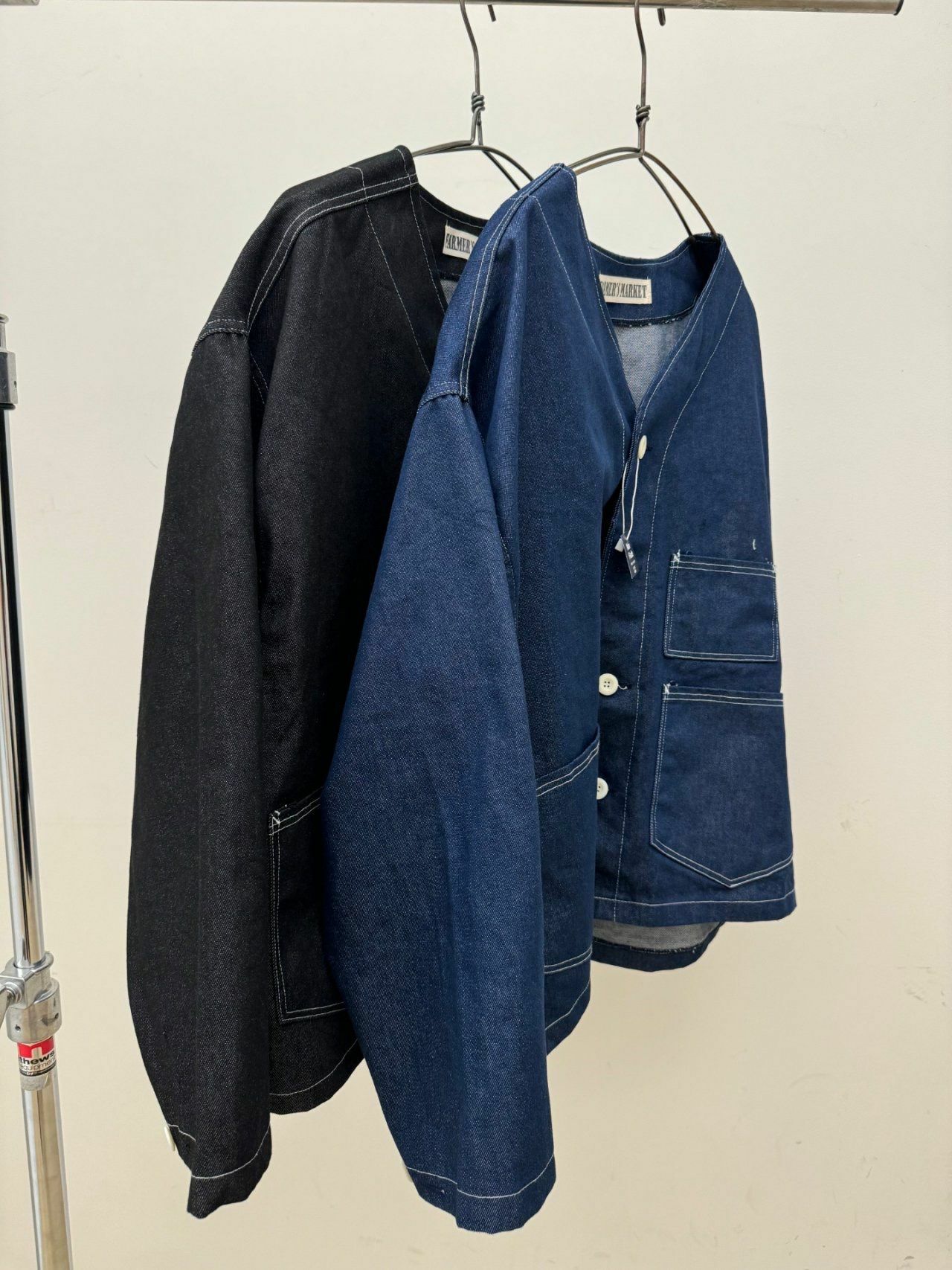 V領牛仔褸 FARMERS-048JK