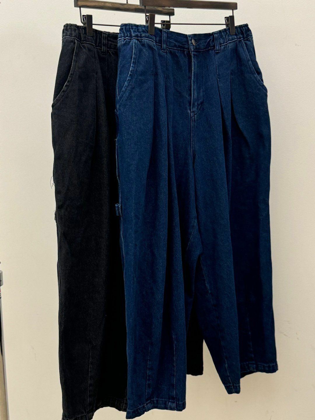 淨色鬆身牛仔褲 FARMERS-051J