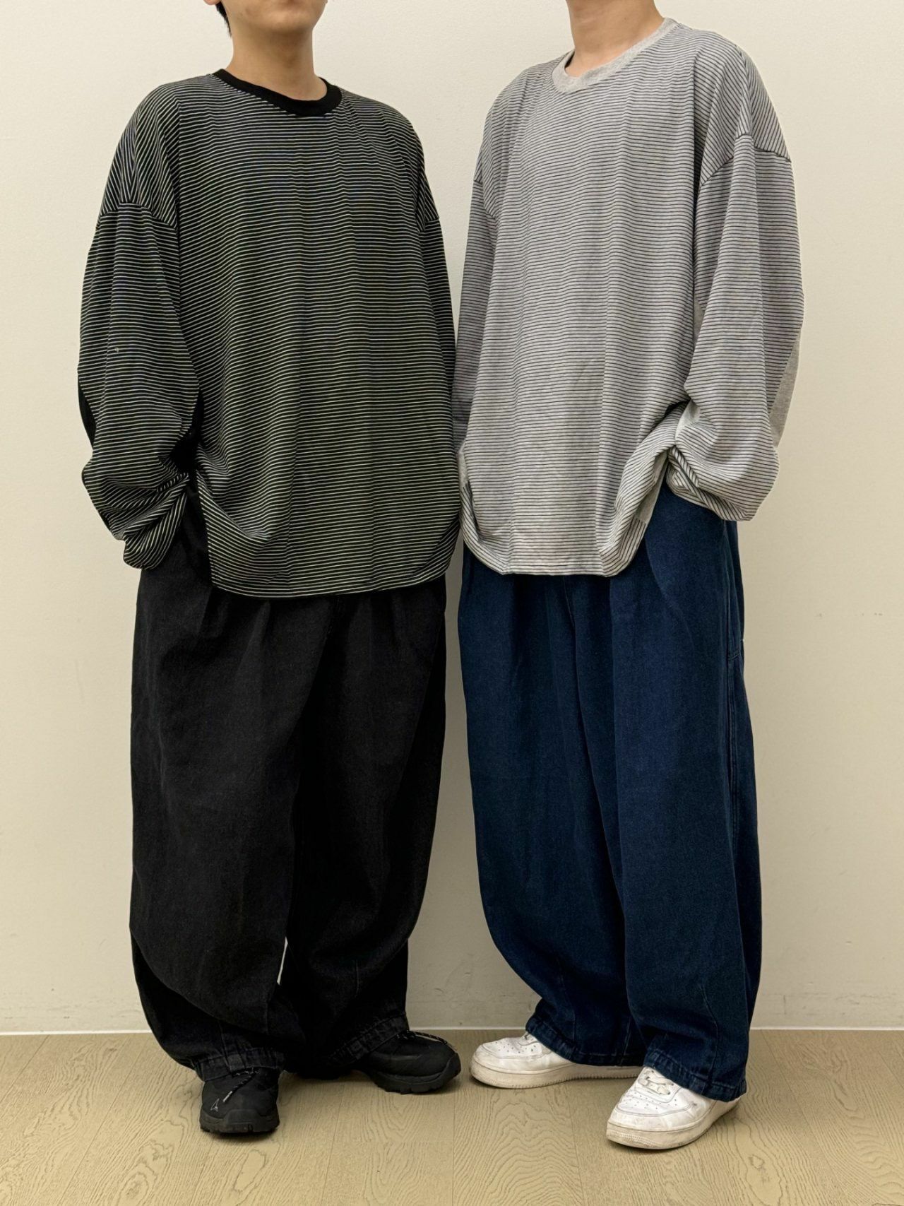 淨色鬆身牛仔褲 FARMERS-051J