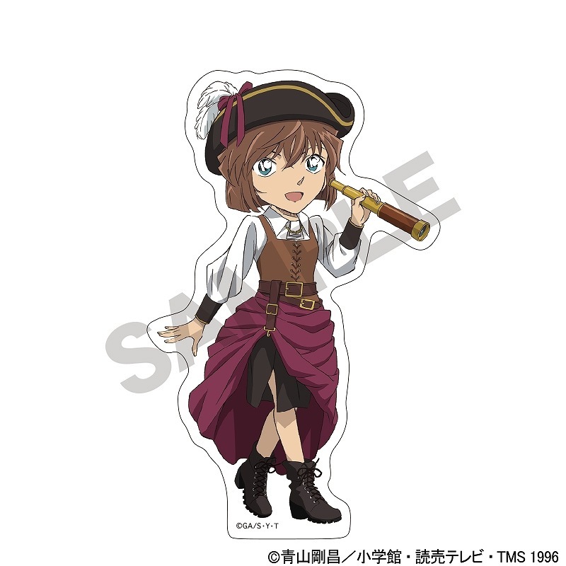 柯南日版航海家-貼紙-小哀
