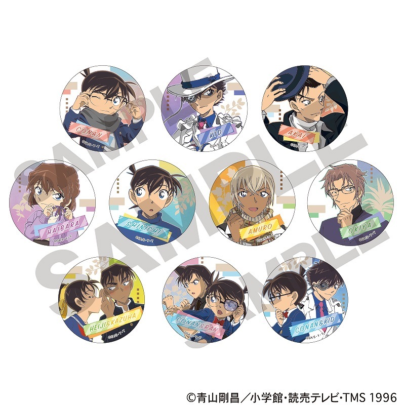 柯南日版STYLE-胸章-10款隨機
