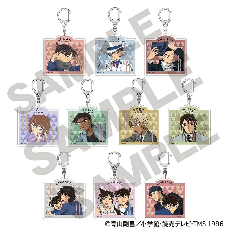 柯南日版STYLE-壓克力鑰匙圈-10款隨機