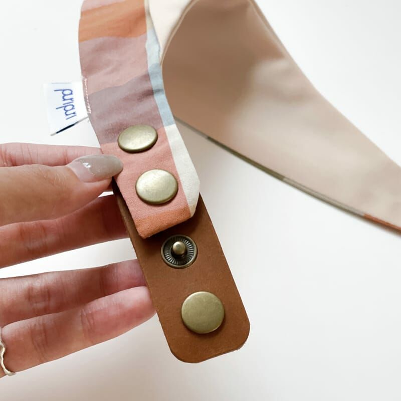 PuriPuri® 寵物領巾 -  真皮加長帶