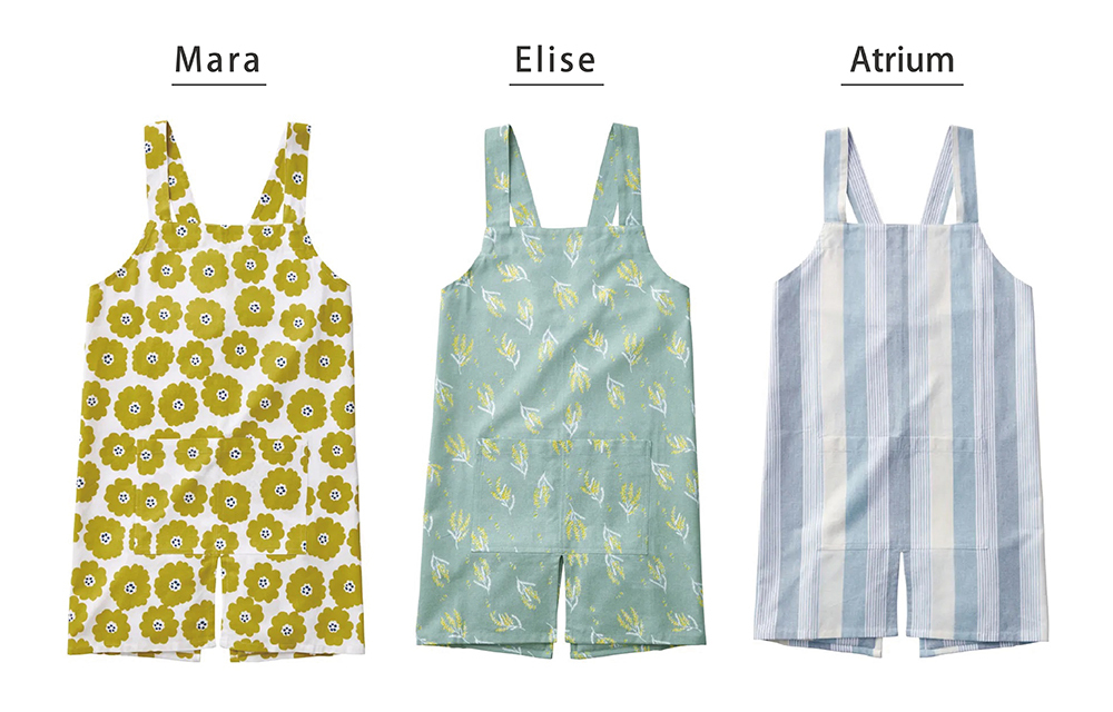 《REP》H型雙肩背帶圍裙附隔熱手套