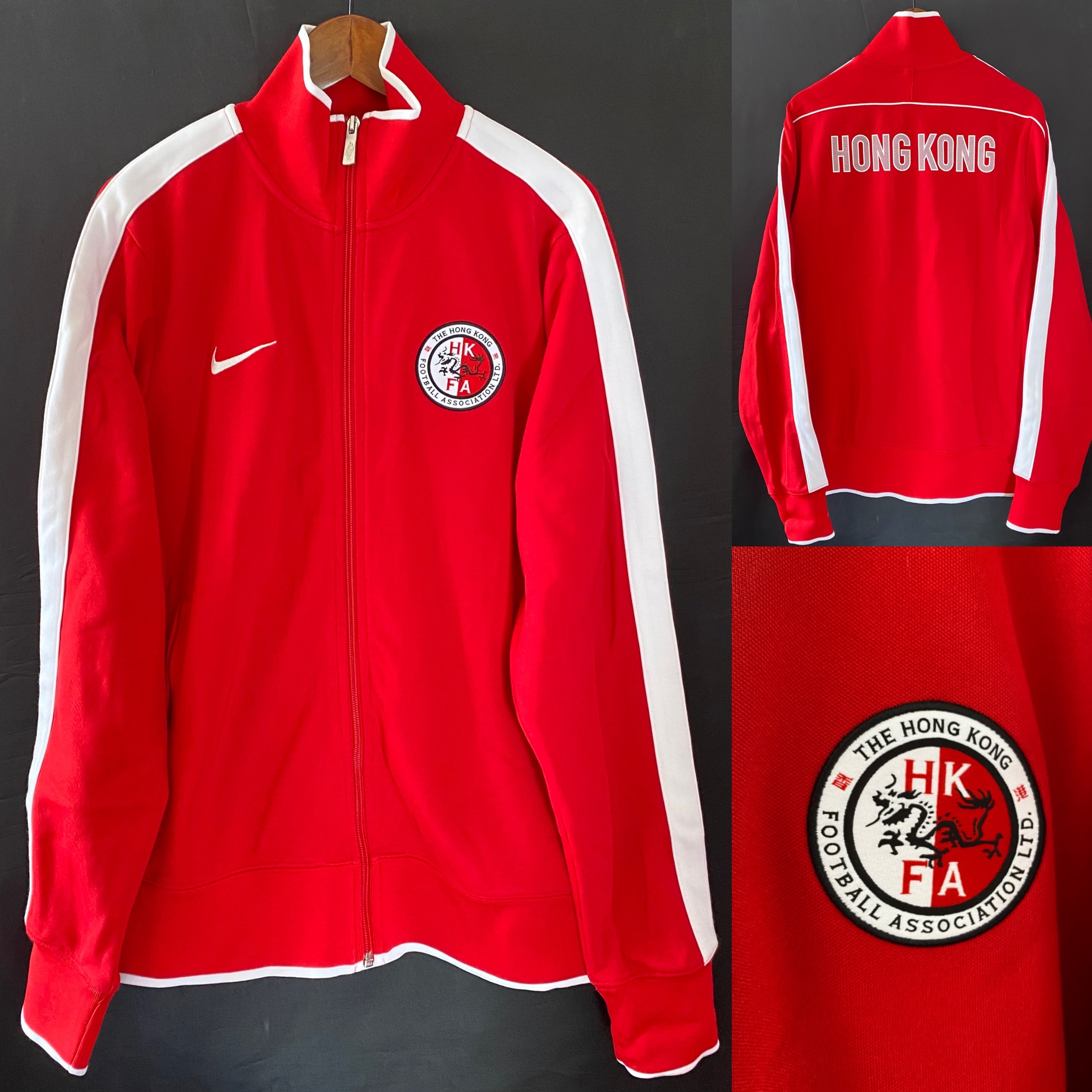 Hong Kong Football Team 2012 Nike N98 Home players jacket