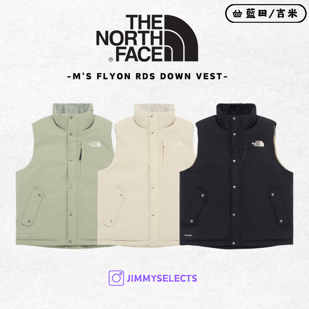 【代購】 THE NORTH FACE 北臉 男 FLYON RDS 羽絨 背心 外套  NV1DQ59