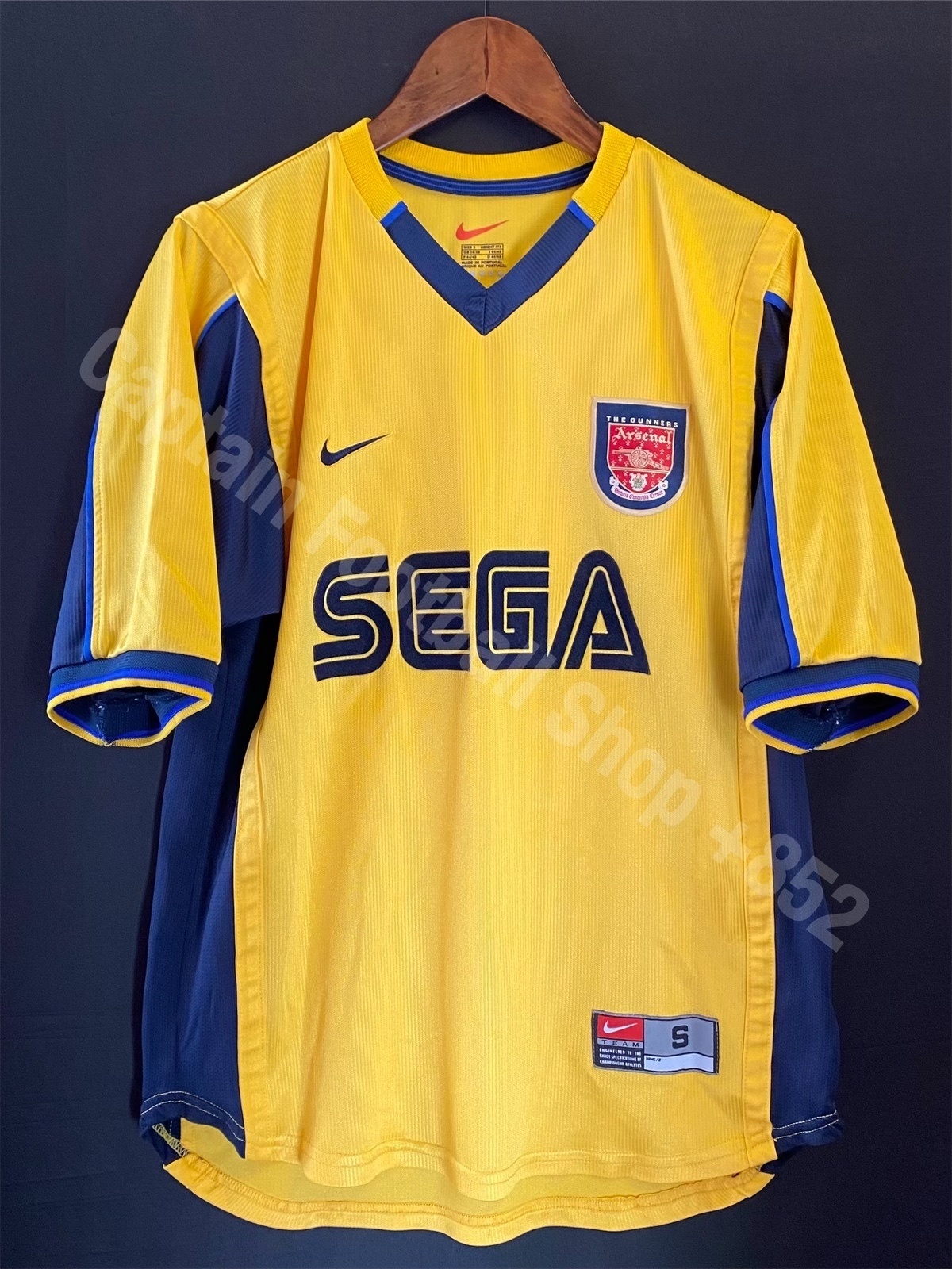 Arsenal 1999-2001 Nike Away Shirt #17 PETIT