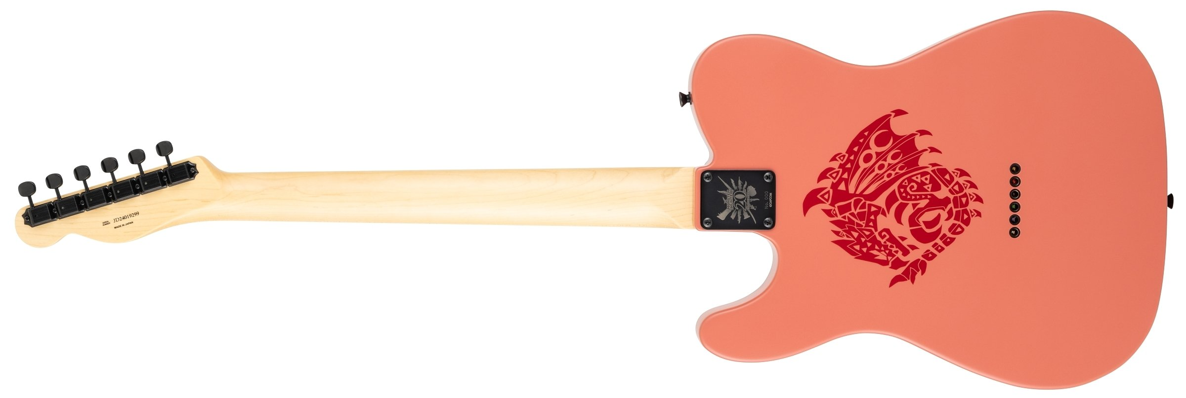 Fender Fender Monster Hunter Rathalos Telecaster 魔物獵人 雄火龍 聯名電吉他 限量 第 5 張圖片｜三峽吉他 / Bass