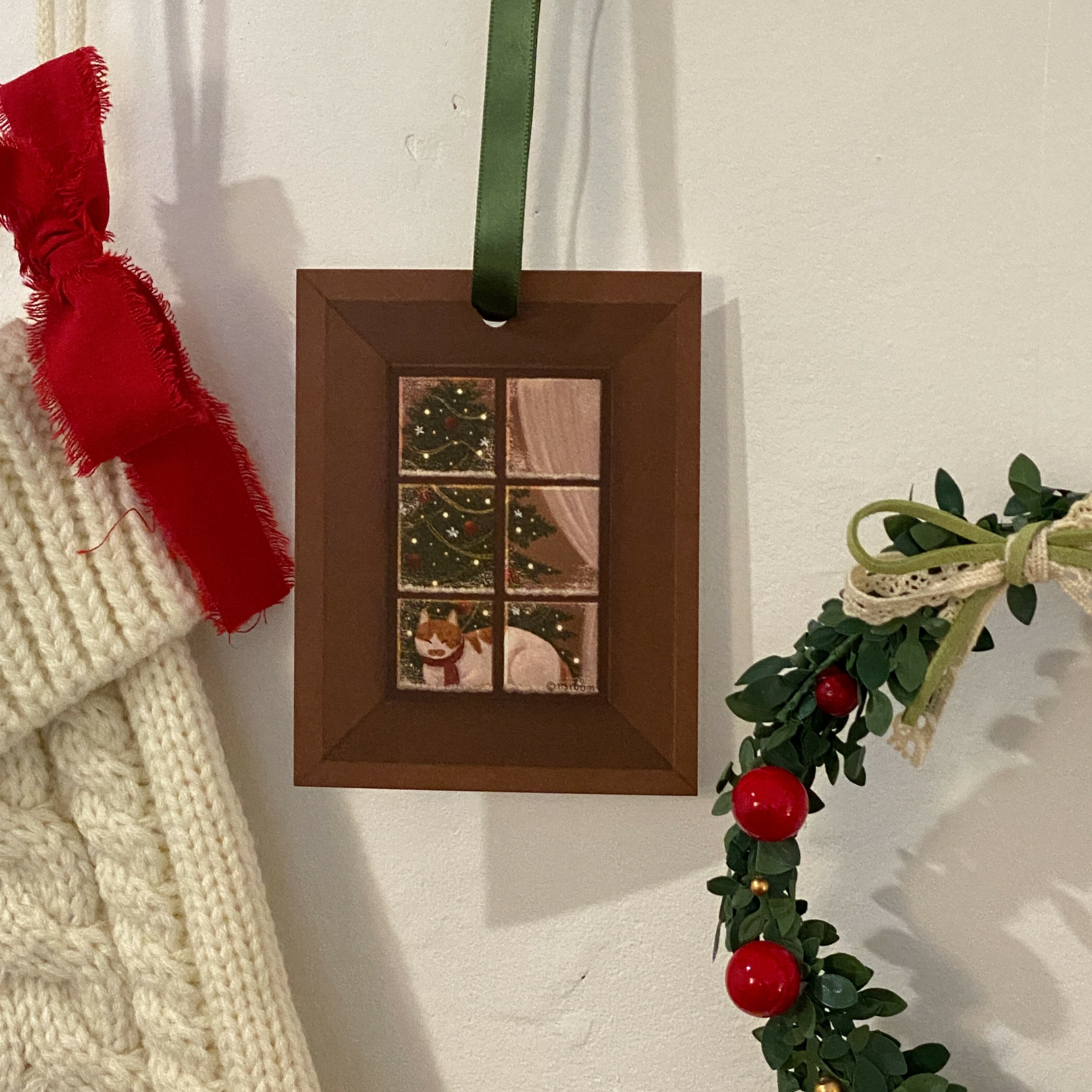 明信片┃聖誕貓咪