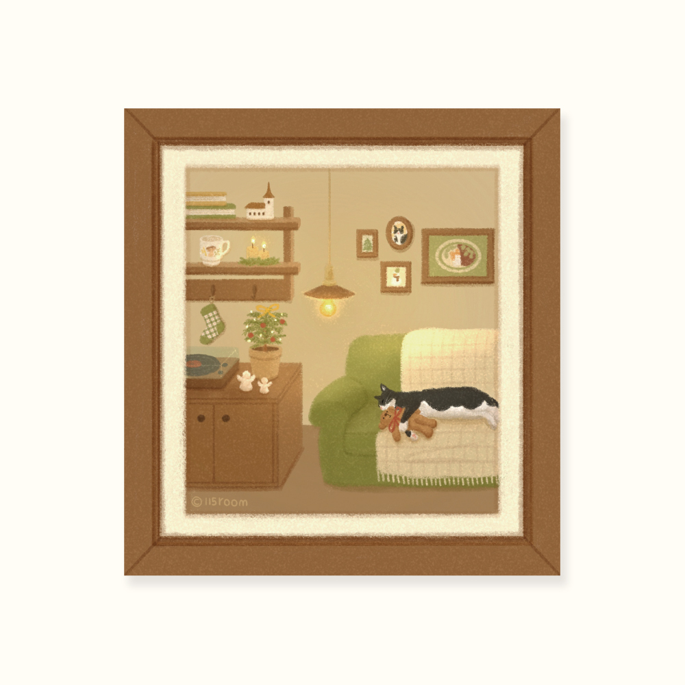 明信片┃冬日小憩