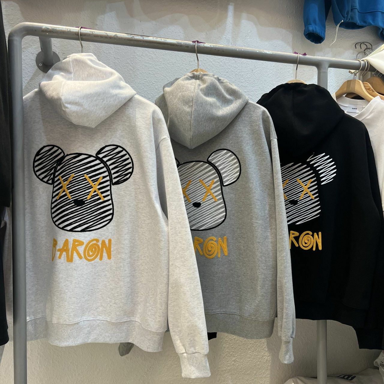 熊仔連帽拉鍊外套 BARON-113JK