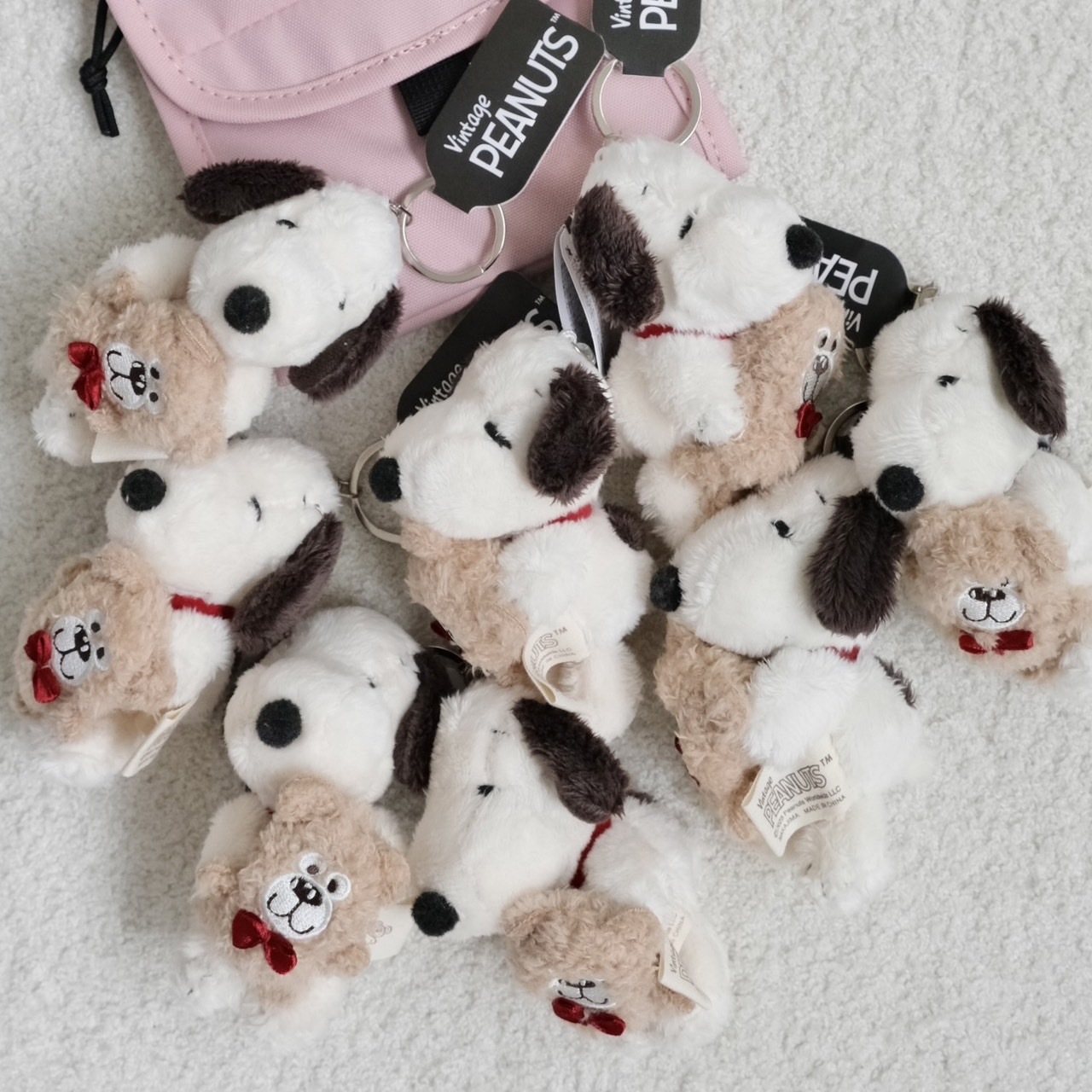 現貨┃SNOOPY 史努比 抱熊熊 吊飾