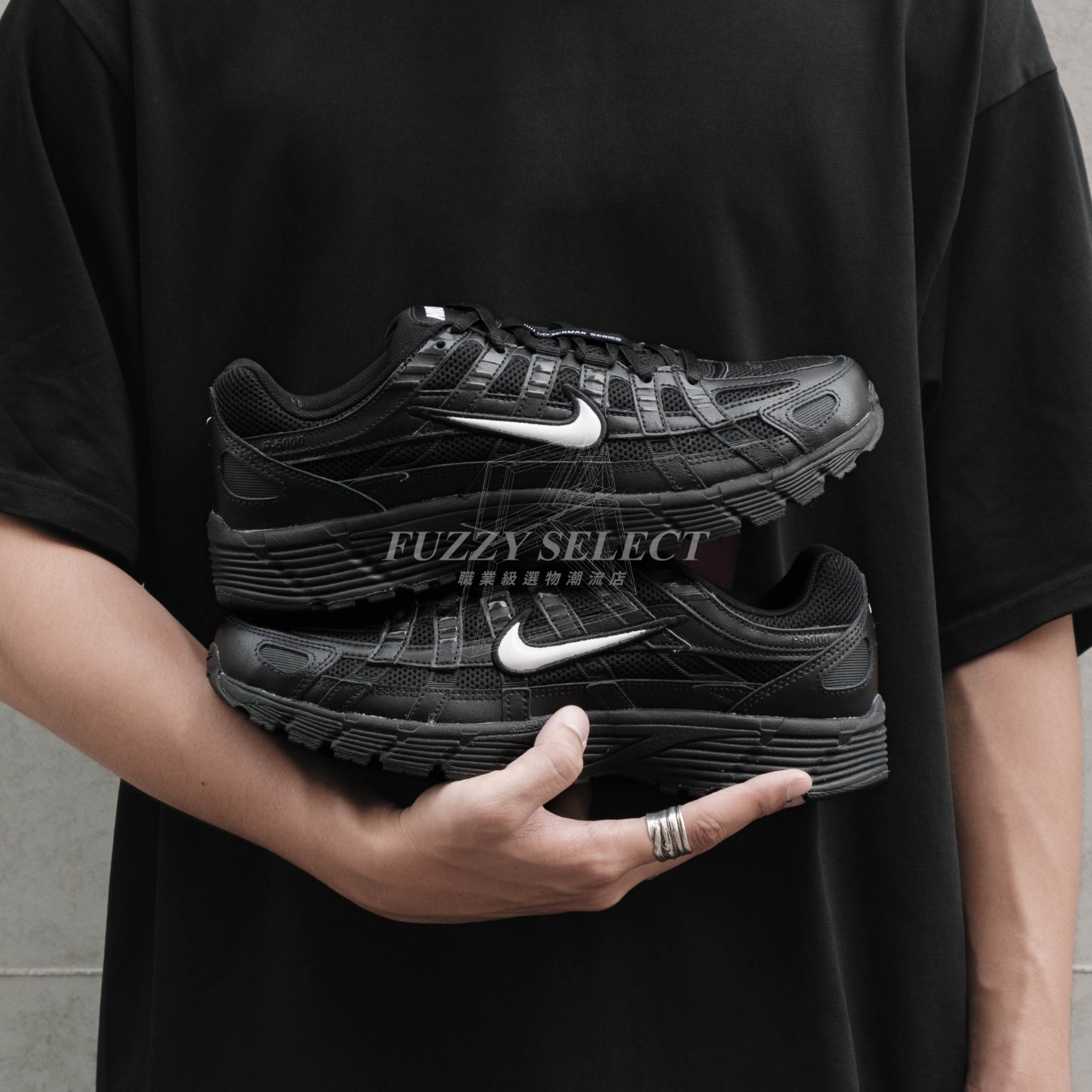 【逢甲FUZZY】Nike P-6000 Black Black White 黑白 HF1052-010