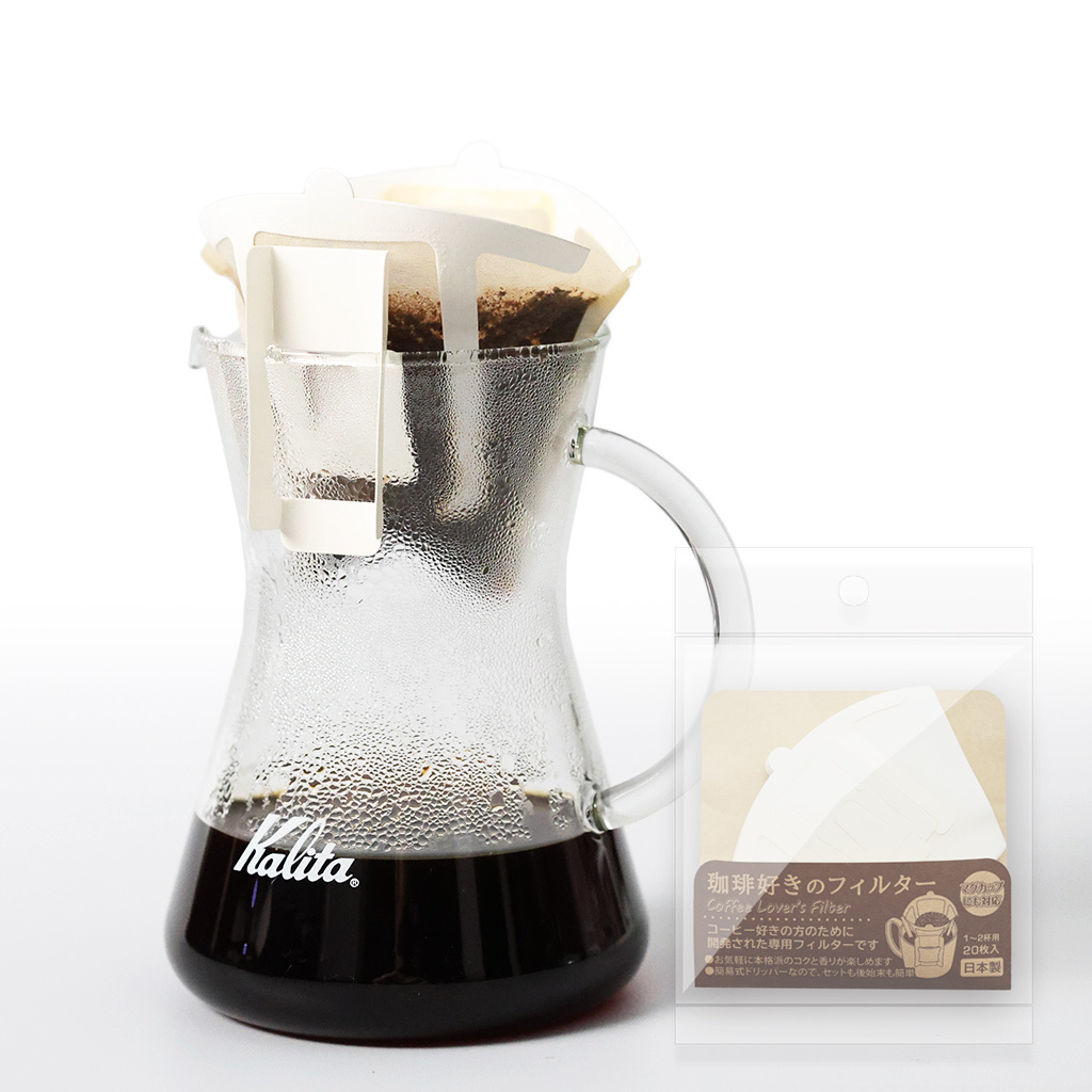TOKIWA 耳掛式咖啡濾紙5包/Kalita輕鬆沖套組