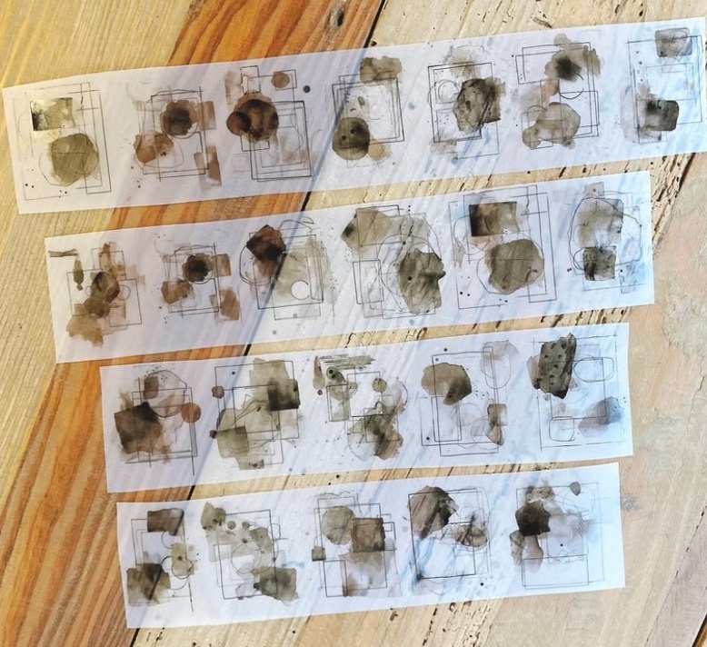 森年．雲煙 Misty Clouds 5.5cm霧面PET膠帶 <整捲/分裝>