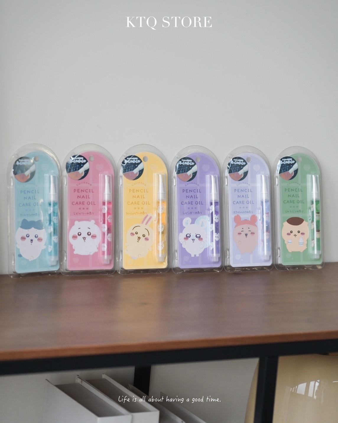 KTQ STORE ‧ 日本 Chiikawa 吉伊卡哇 指緣油 六款 249132