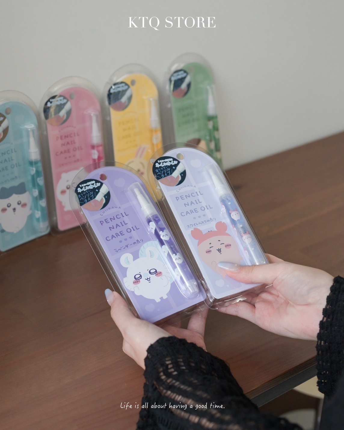 KTQ STORE ‧ 日本 Chiikawa 吉伊卡哇 指緣油 六款 249132